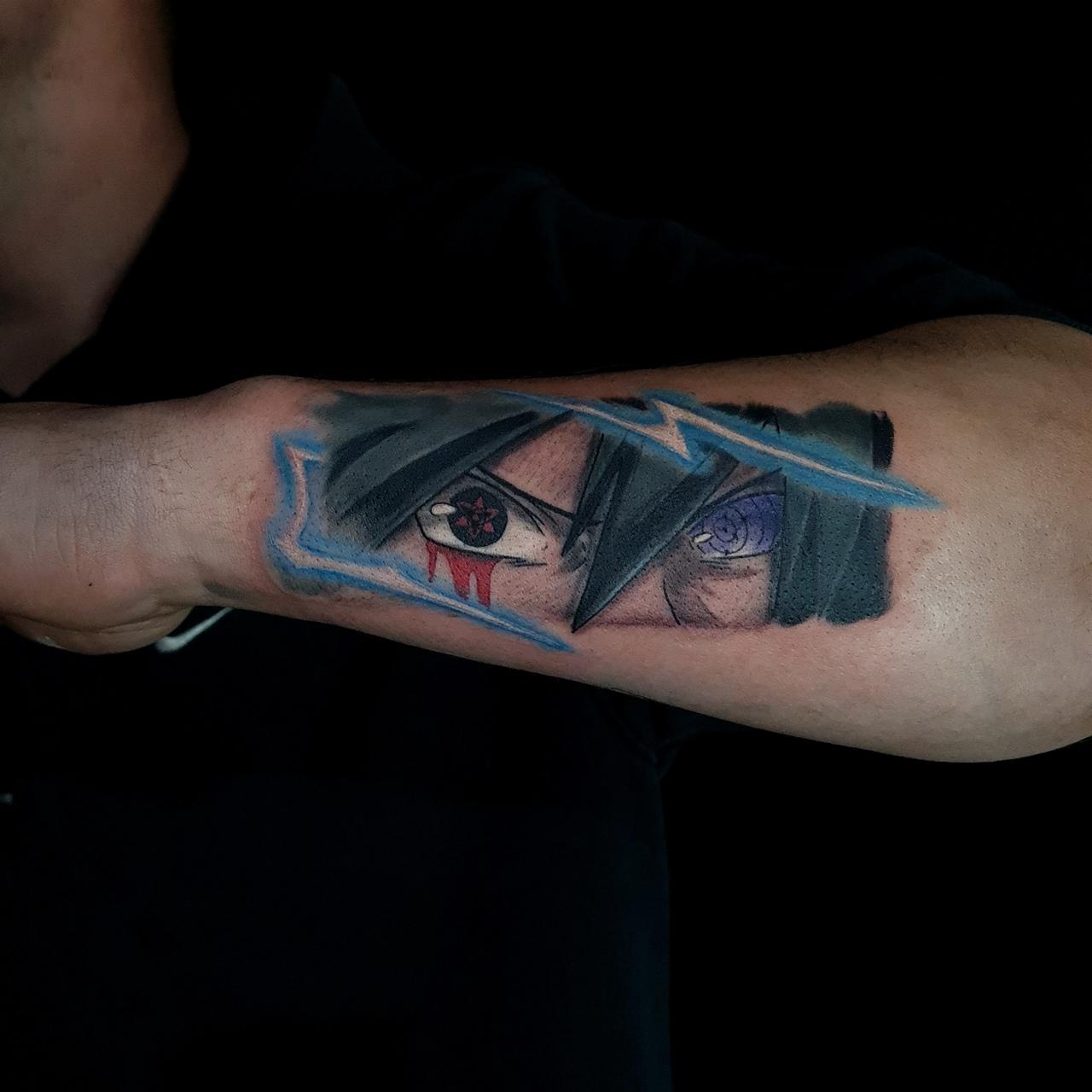 Ojos de Sasuke (Naruto), anime